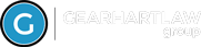 Gearhart Law logo in white text